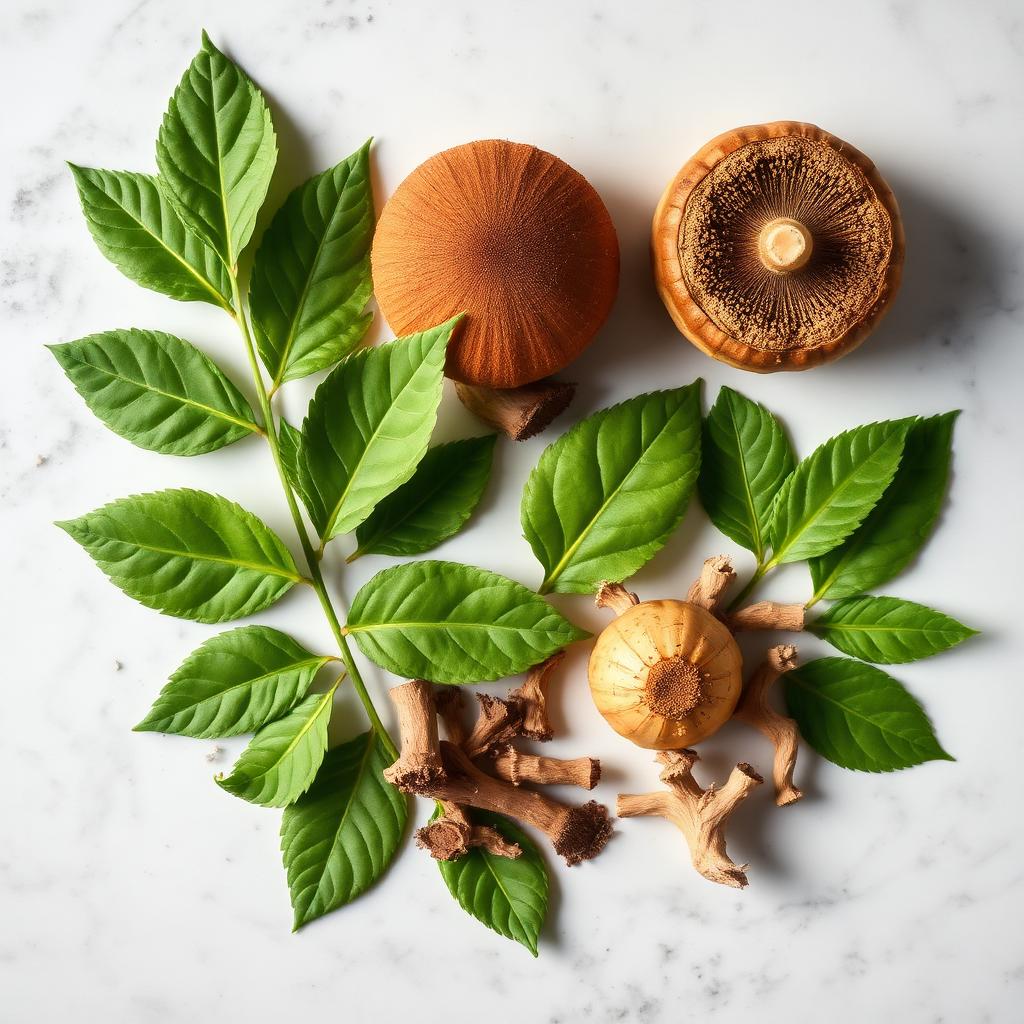 Bacopa, Ginkgo, Lion's Mane, Rhodiola and Ashwagandha — Memogenesis ingredients